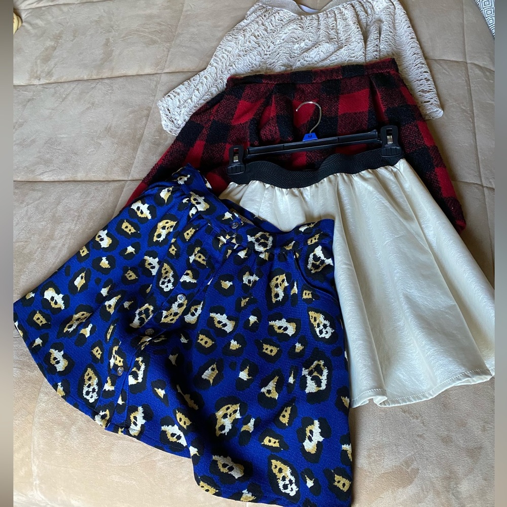 Fit and Flare Bundle, all size small/medium. Four skirts.